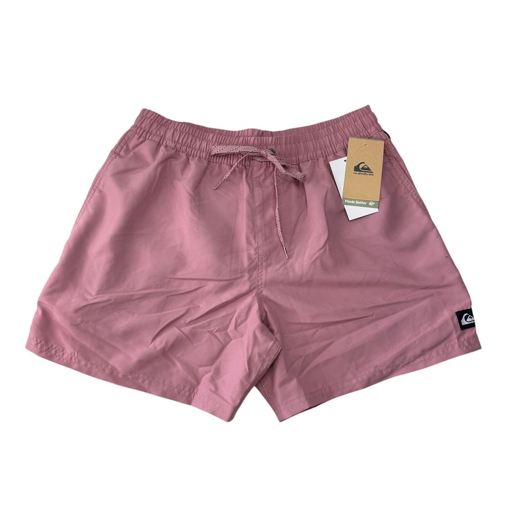 Quiksilver Womens Surf Swim Shorts Rose Pink Size Small NEW